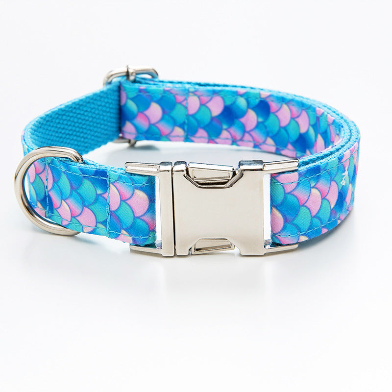 Mermaid Pet Collar Aliexpress Foreign Trade Pet Collar