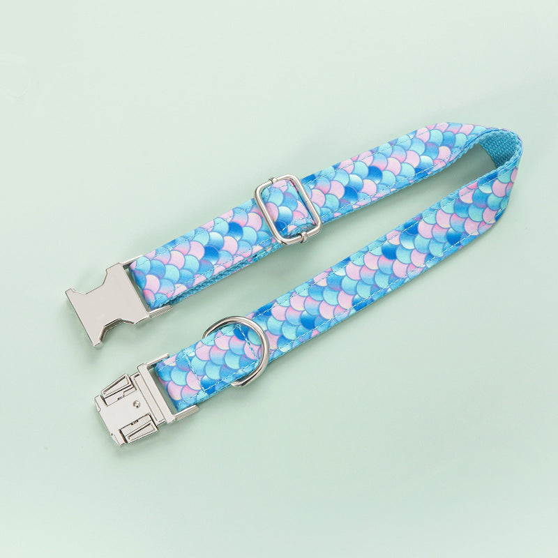 Mermaid Pet Collar Aliexpress Foreign Trade Pet Collar