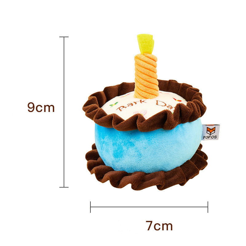 Bite-Resistant Teething Catnip Cake Toy