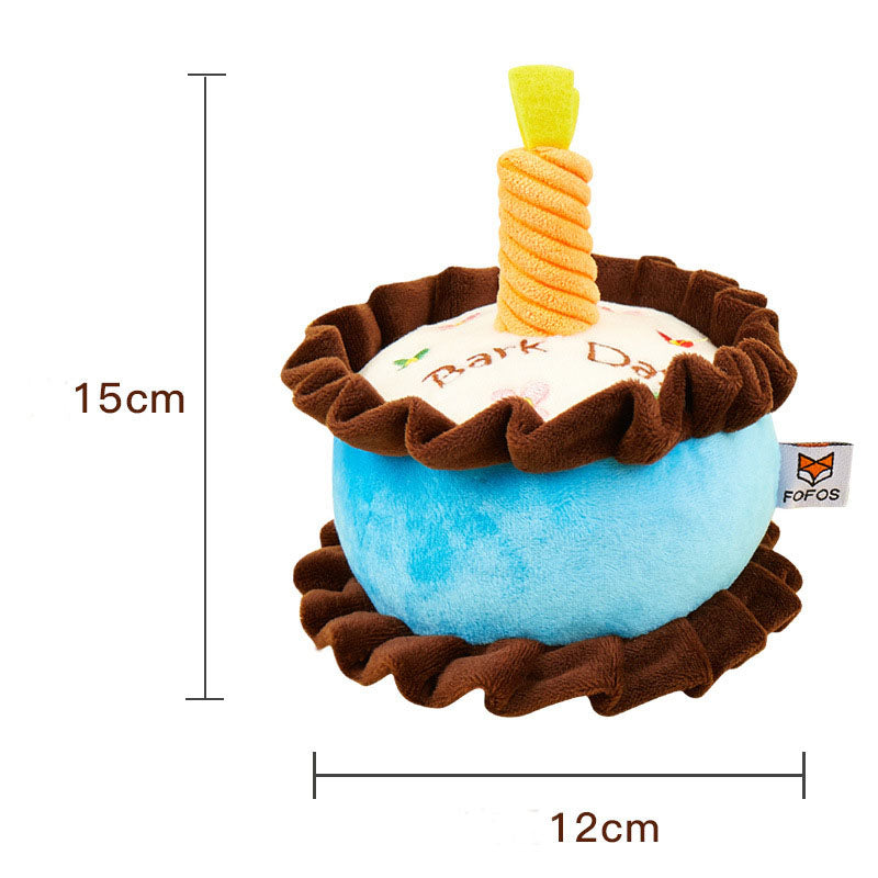 Bite-Resistant Teething Catnip Cake Toy