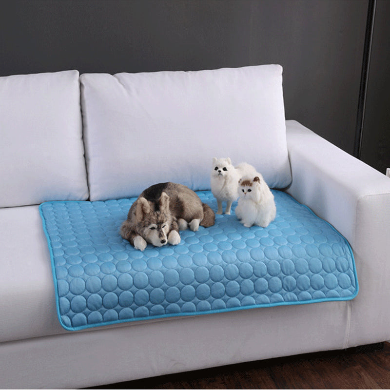Portable Summer Ice Silk Cooling Pet Pad