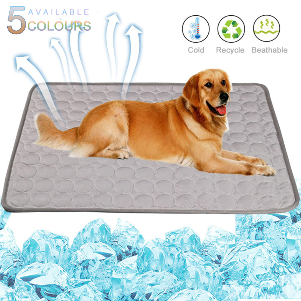 Portable Summer Ice Silk Cooling Pet Pad