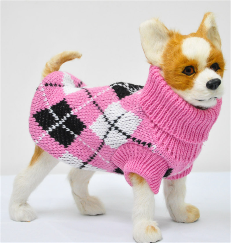 Casual Acrylic Dog Sweater