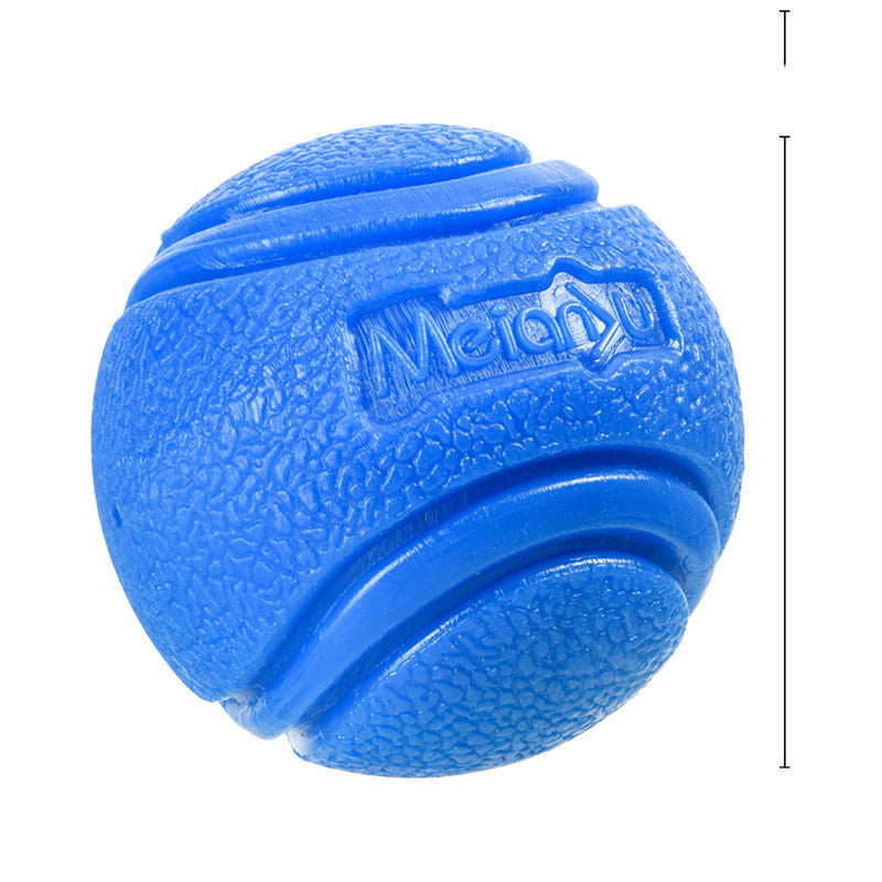 Pet Dog Bouncy Ball, Bite-Resistant Solid Ball, Rubber Bite