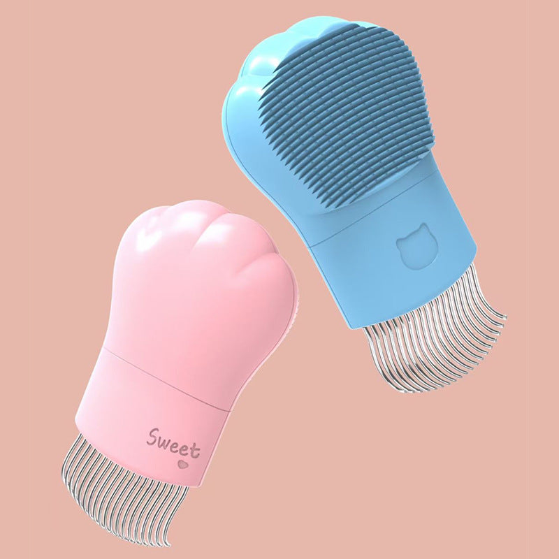 New Style Pet Comb Dog Self-Cleaning Comb Dual-Use Hair Removal Comb