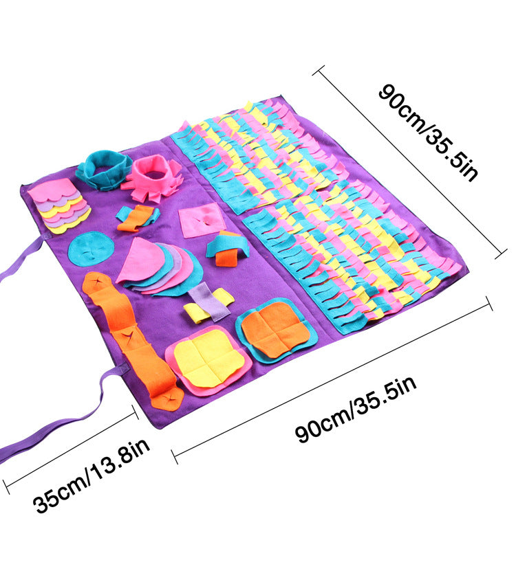 Detachable Stitching Dog Sniffing Pad