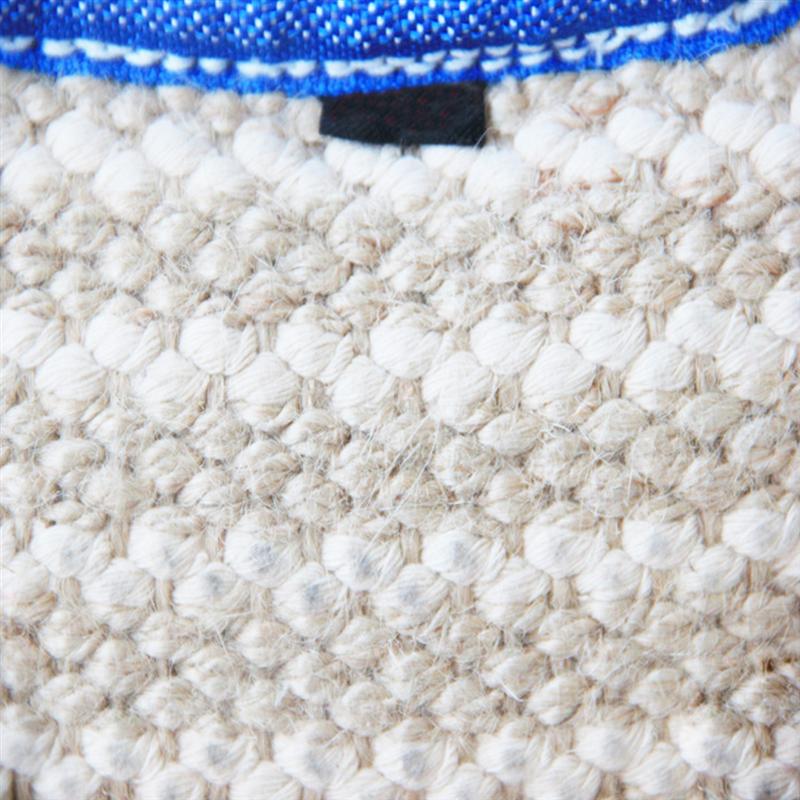 Thickened Hemp Three-Ring Bite Pillow, Hold And Take Training Bite Pillow