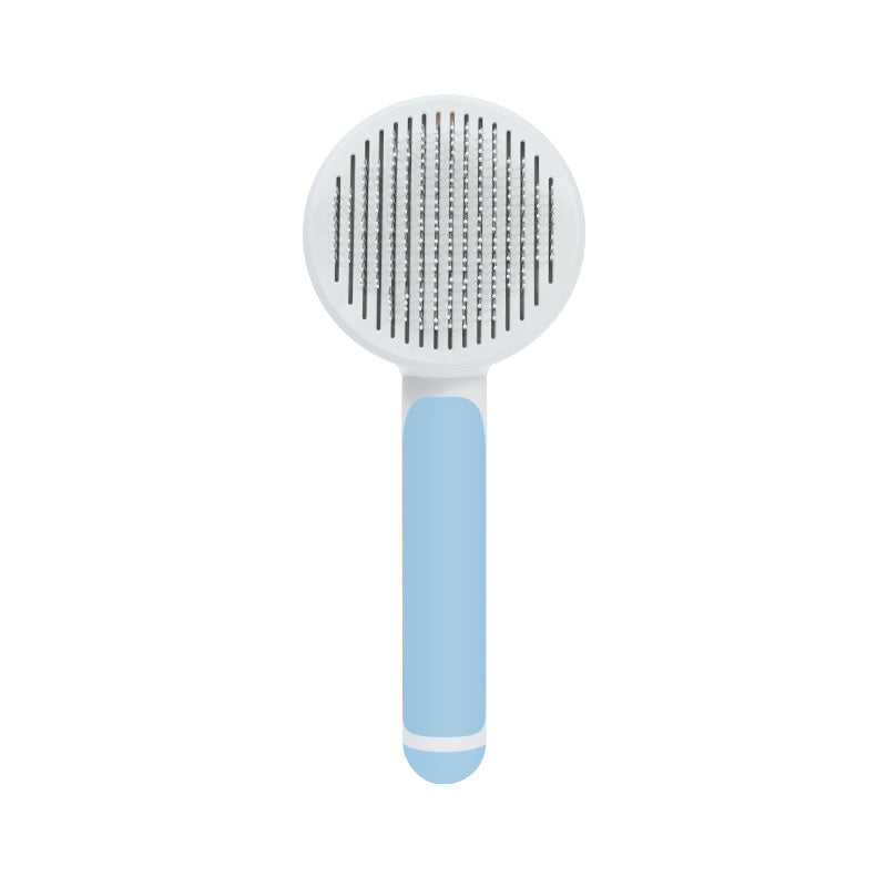 Round Handle Sticky Bead Pet Comb