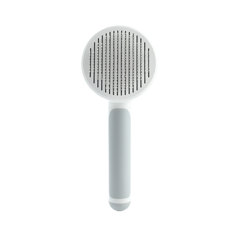 Round Handle Sticky Bead Pet Comb