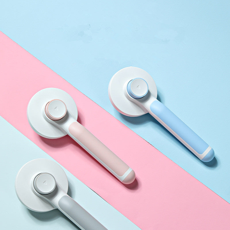 Round Handle Sticky Bead Pet Comb