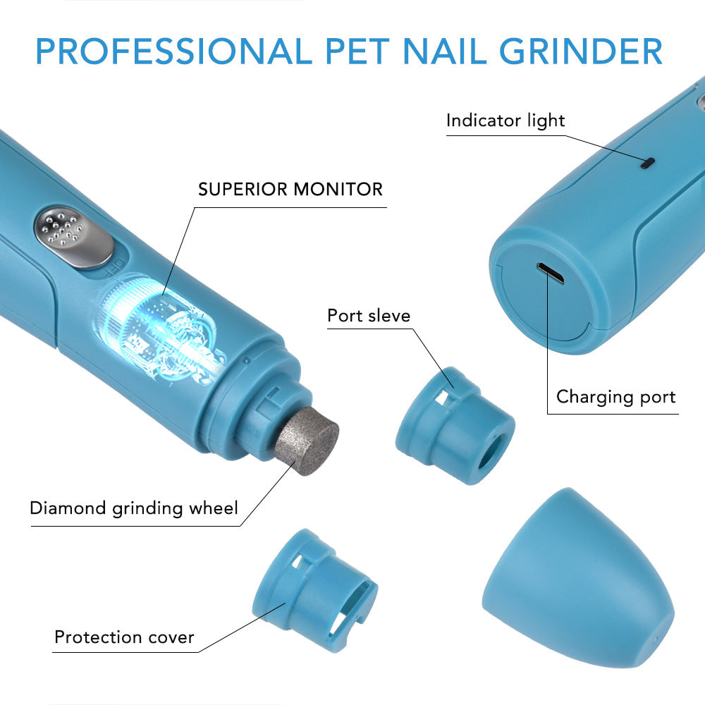 Pet Electric Nail Care Tool Set