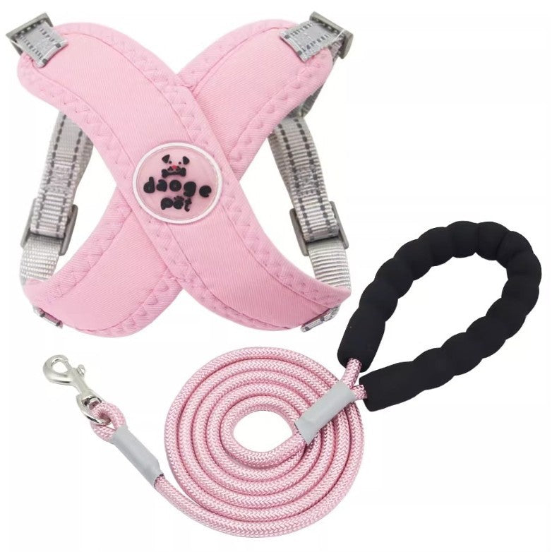 Polyester Pet Vest And Hand-Holding Rope