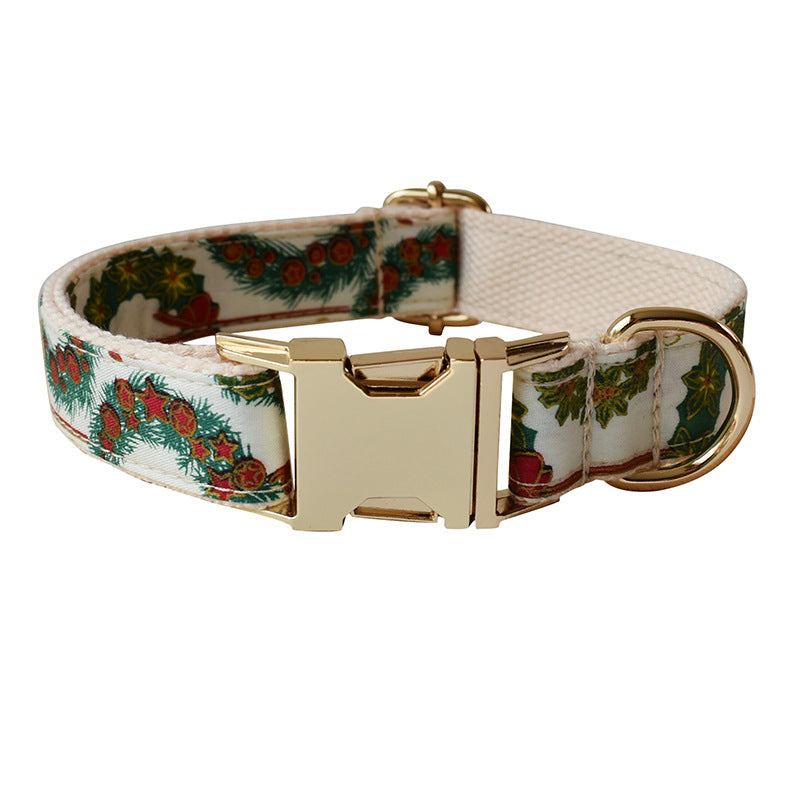 Cotton Butterfly Knot Dog Collar