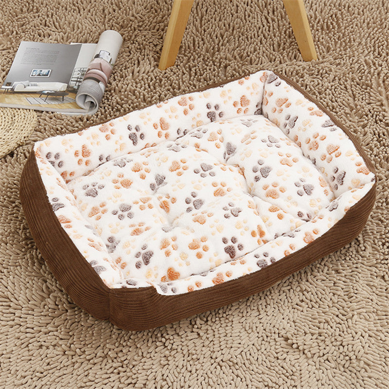 Dog Bed With Pet Cushion
