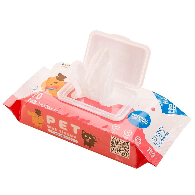 Pet Cleaning Wet Wipes