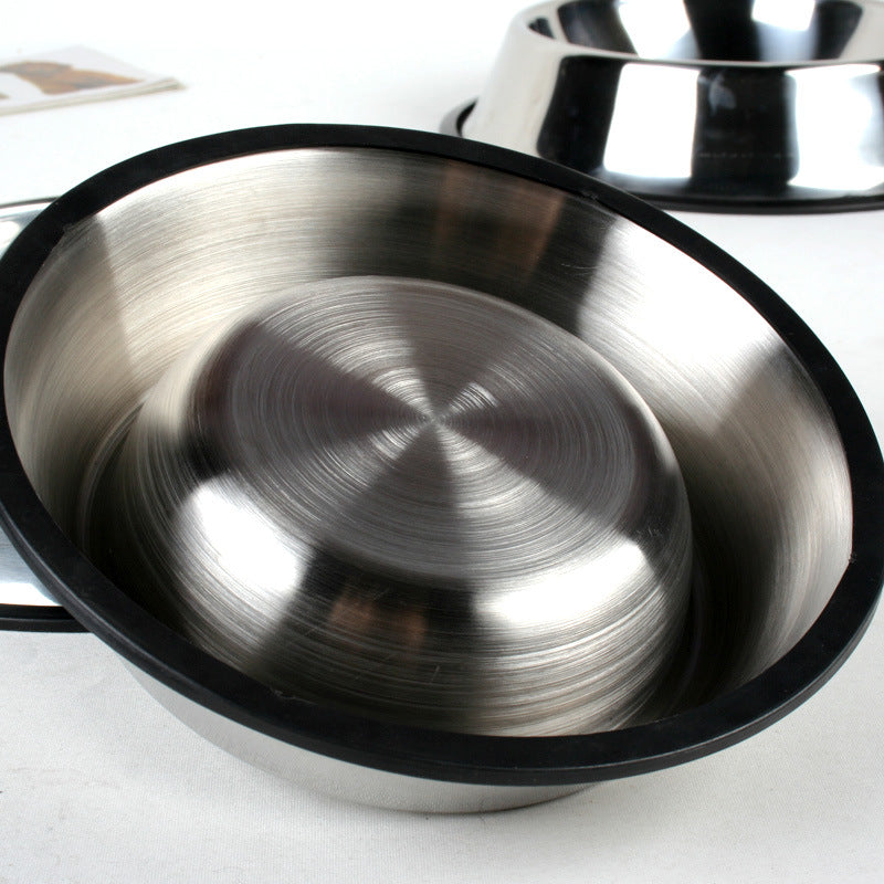 Non-Slip Stainless Steel Pet Bowls