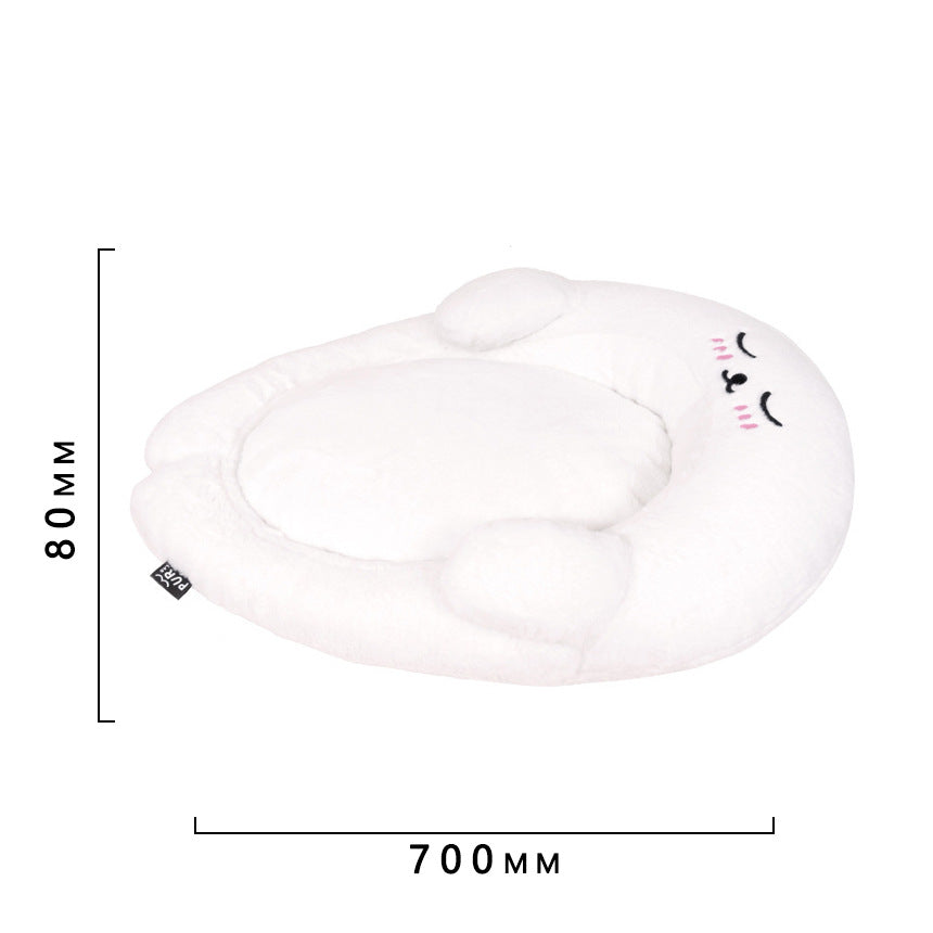 Removable Curry Rice Small Seal Pet Nest Mat