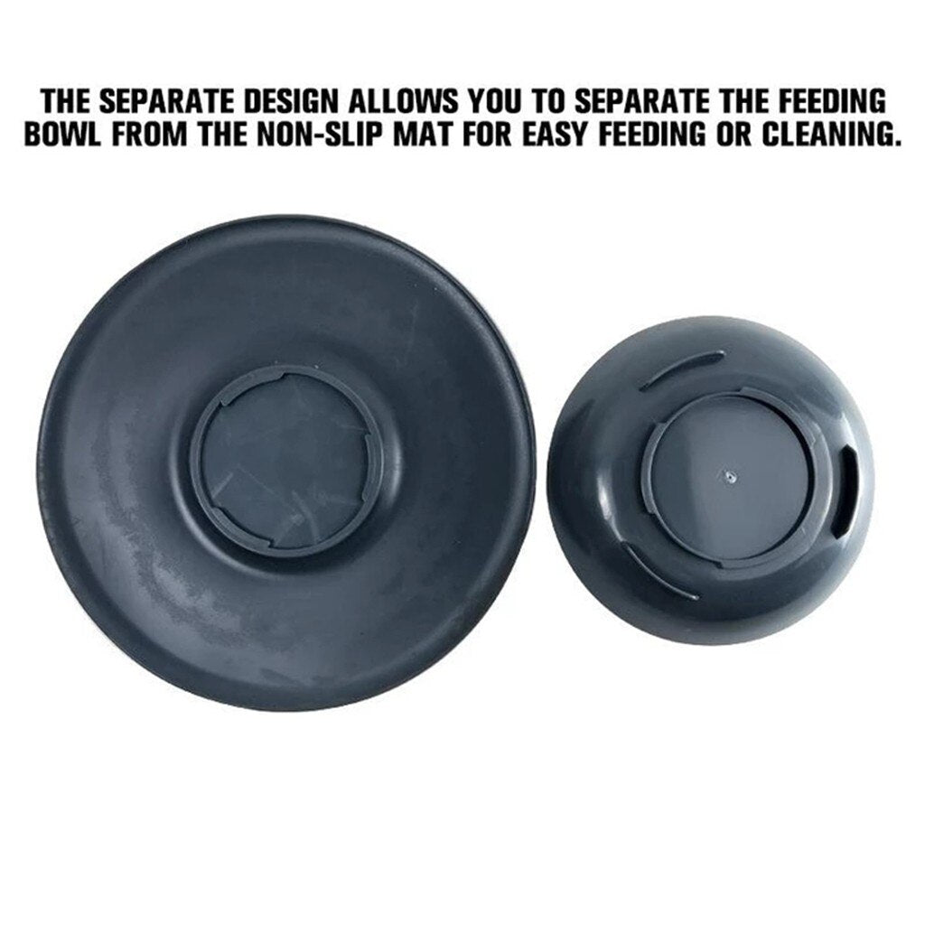 Silicone Suction Cup Folding Bowl For Dogs