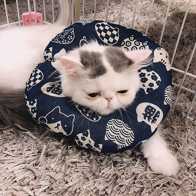 Anti-Scratch And Anti-Licking Soft Headgear Collar