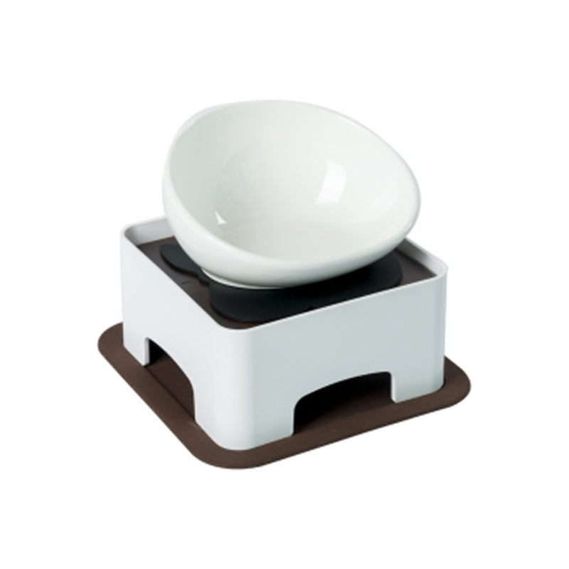Ceramic Pet Bowl with Dining Table