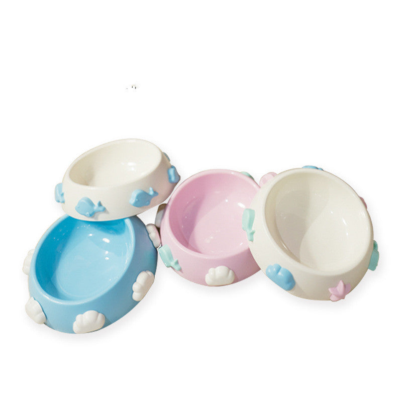 Anti-Skid Dog Bowl In Four Colors