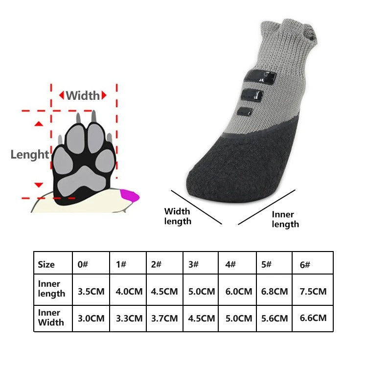 Waterproof Outdoor Dog Shoes