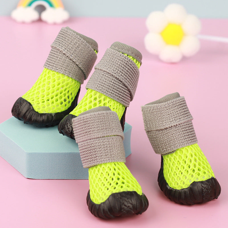 Elastic Soft Sticky No Heel Slippage Shoes Wear-Resistant 4 Soft Bottom Non-Slip