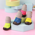 Elastic Soft Sticky No Heel Slippage Shoes Wear-Resistant 4 Soft Bottom Non-Slip