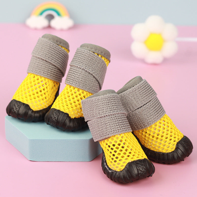 Elastic Soft Sticky No Heel Slippage Shoes Wear-Resistant 4 Soft Bottom Non-Slip