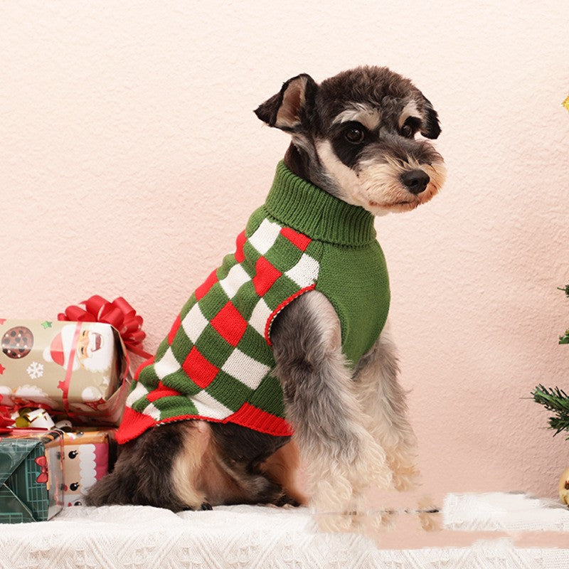 Small And Medium-Sized Dogs Christmas Sweater Clothing