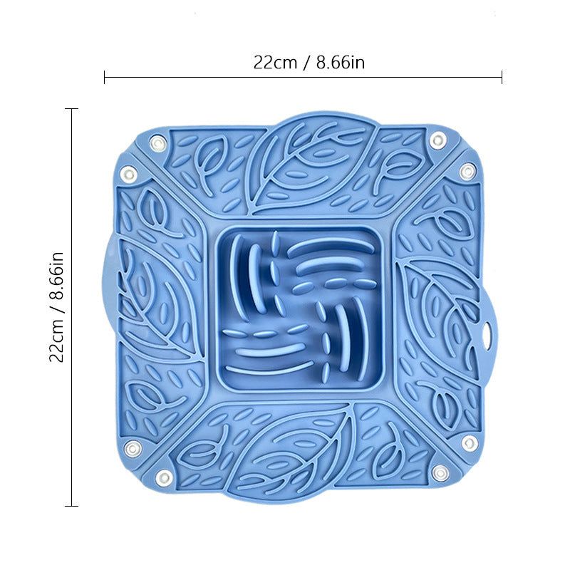 Foldable Silicone Slow Food Pet Mat