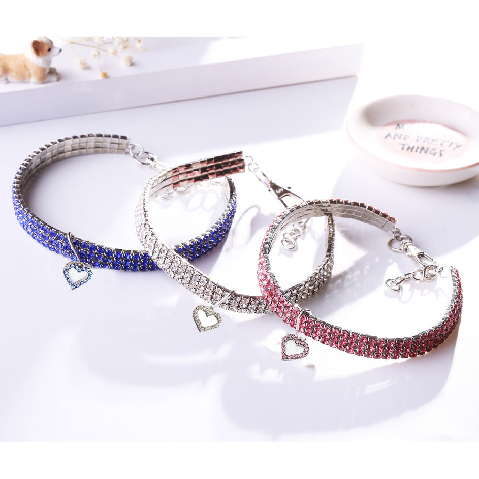 Elastic Pet Dog Necklace