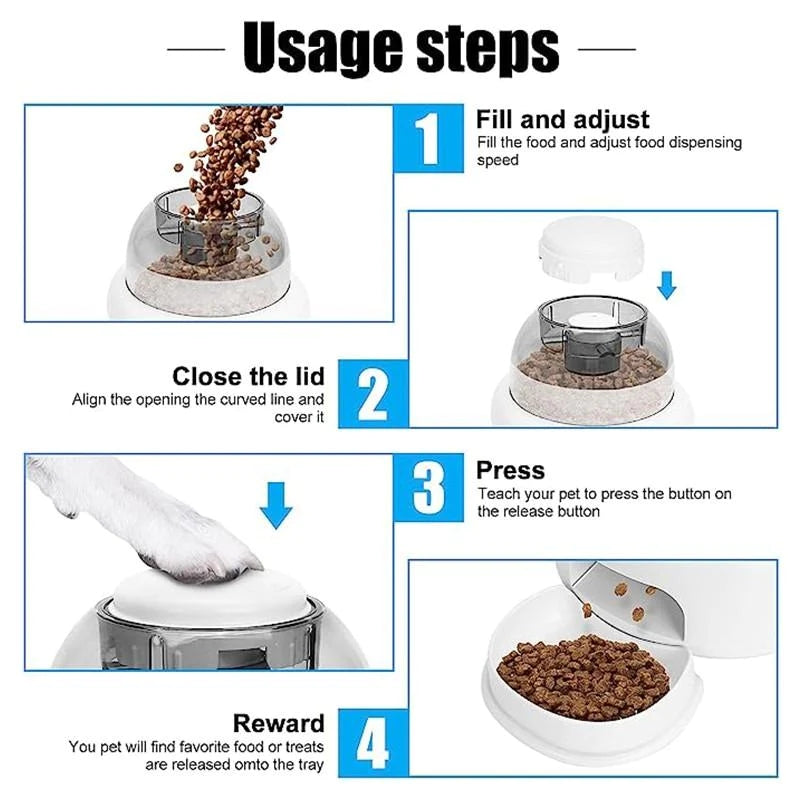 Automatic Pet Food Feeder Dispenser