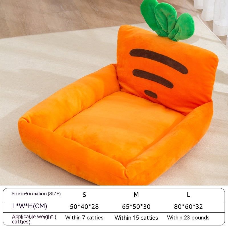 Creative Carrot-Shaped Nest Warm