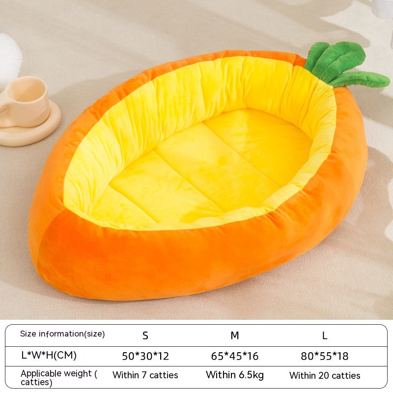 Creative Carrot-Shaped Nest Warm
