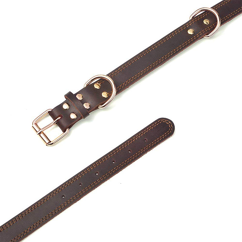 Cowhide Dog Collar