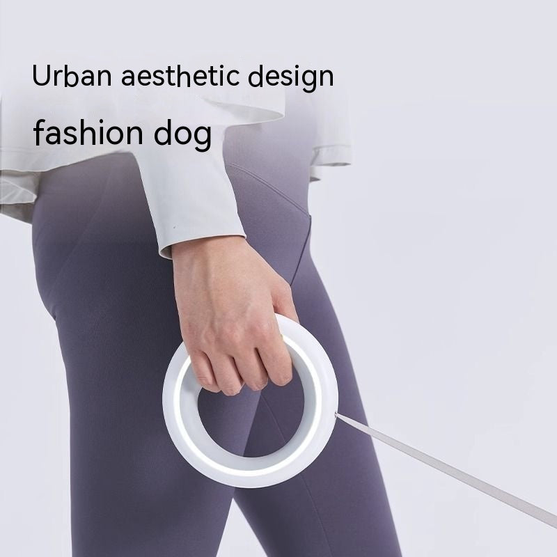 Cute Retractable Hand-Holding Dog Leash