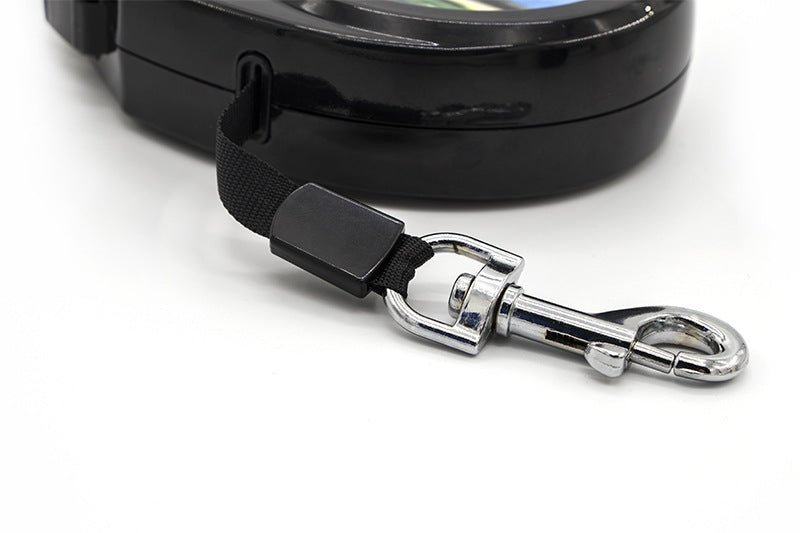 Personalized Customautomatic Retractable Dog Leash Puppy Walking Leader Small Dogs Universal Remote Control With Super Flat Belt Pet Rope
