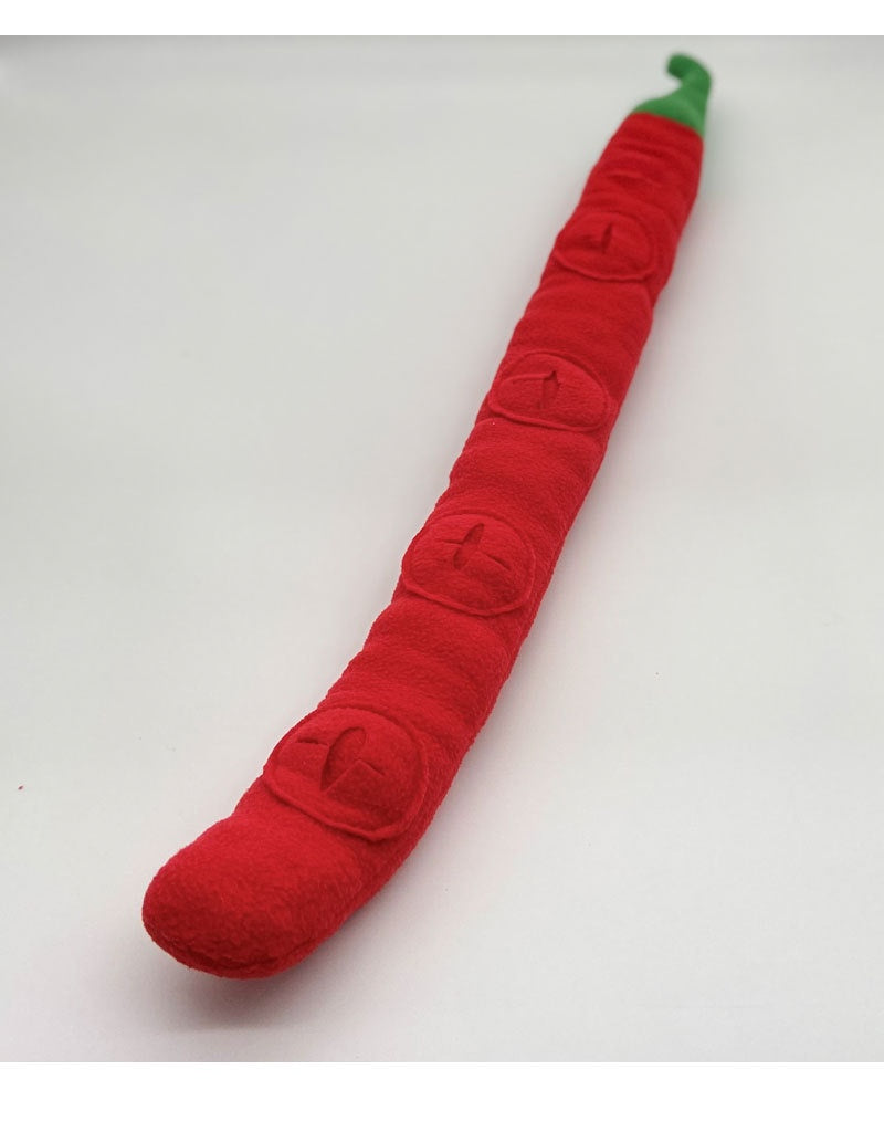 Pet Sound Toy Chili Dog Food Hiding Training Smell Puzzle Interaction Slow Food Relieving Stuffy Supplies