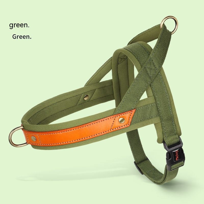 Dog'S Straps Dog Breast Collar Hand Holding Rope Vest-Style Jarre Aero Bull Dog Leash