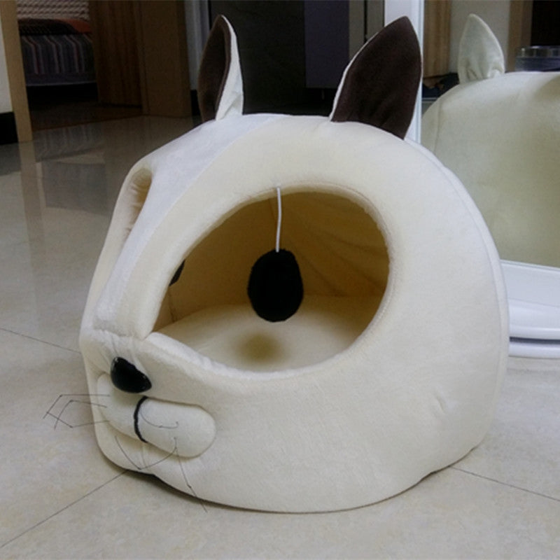 Plush Pet Bed in Three Colors