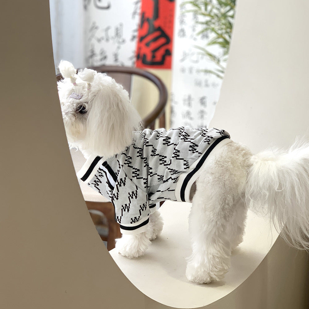 Autumn Winter Teddy Dog Zipper Jacket