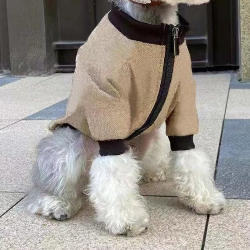Winter Dog Jacket Hoodie Coat