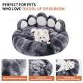 Hand-Shaped Brush Nest Tie-Dye Dark Gray