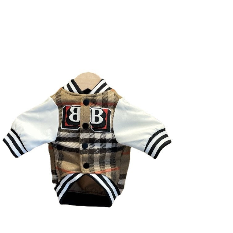 Winter Wool Padded Dog Jacket