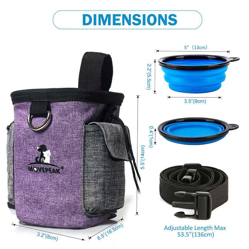 Portable Training Snack Bag