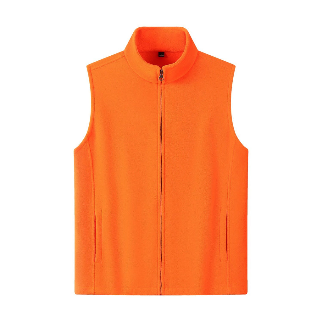 Men's Zip Fleece Cardigan Vest