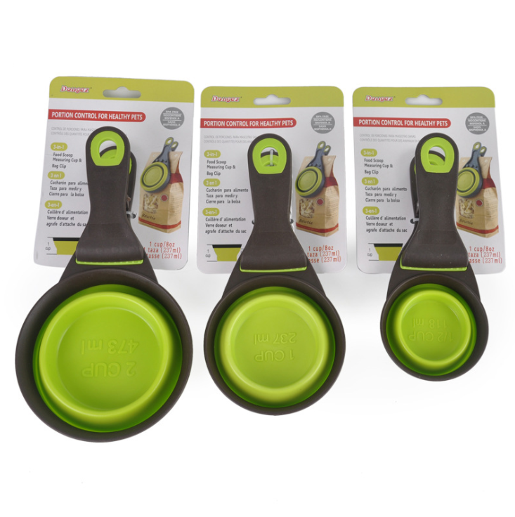 R&L Pet Bowl 3 In 1 - Scoop, Serve And Seal.
