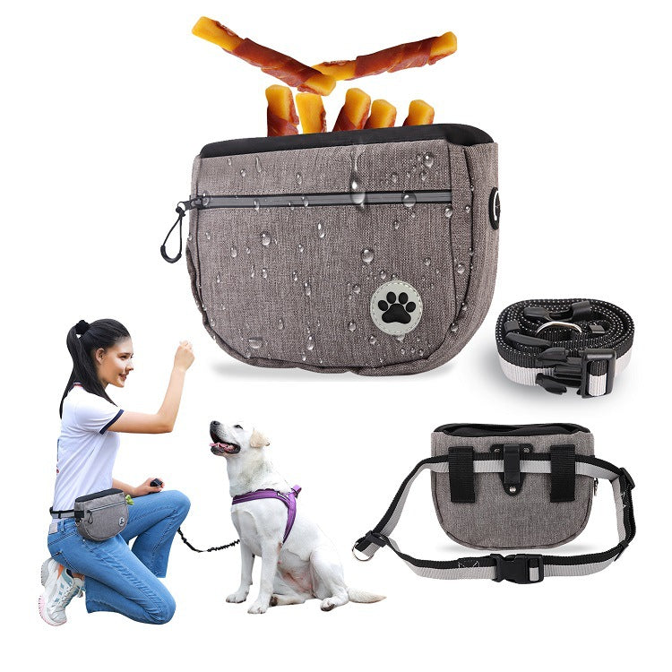 Multi-Functional Outdoor Pet Waist Dog Snack Training Bag