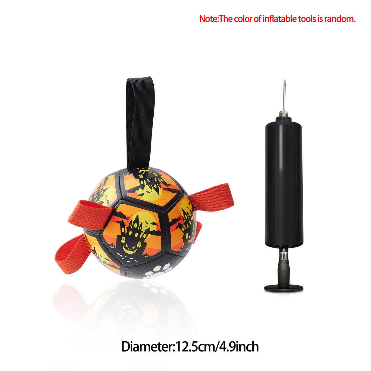 Interactive Inflated Dog Football Toy